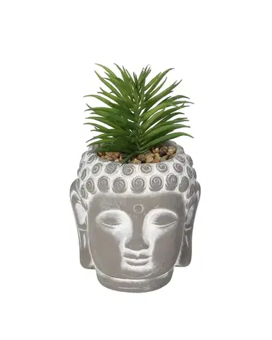 Dekorace Succulent I Buddha 17cm