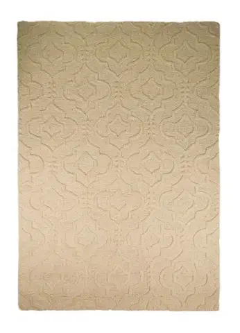 Flair Rugs, DOPRODEJ: 120x170 cm Kusový koberec Moorish Marrakech Cream, 120x170, bílá, chodba / předsíň