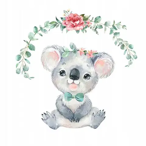 Nálepka na zeď roztomilá koala