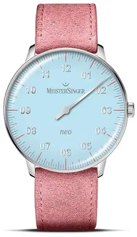 MeisterSinger Neo Special S-NES924S - Růžový kožený řemínek