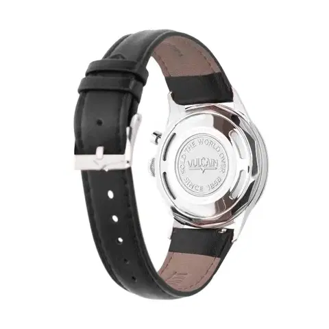 Vulcain Cricket Tradition 39 mm - Eggshell - Black Alligator
