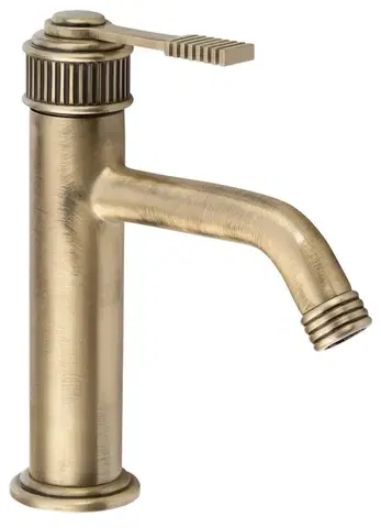 SAPHO VERSI stojánková umyvadlová baterie, bronz RV002/18