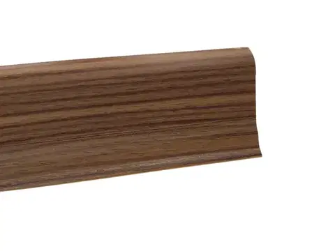Döllken, DOPRODEJ: Soklová podlahová lišta SLK50 W178 Africká zebra 2,5 m, 2500x50x25 mm, hnědá
