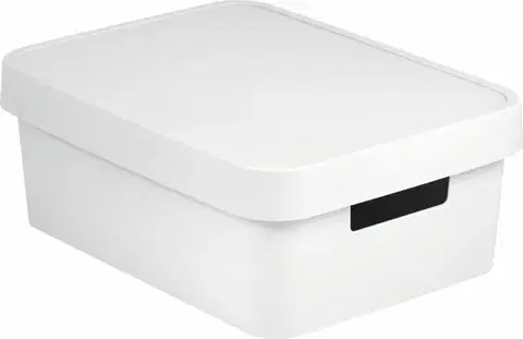 CURVER Úložný box INFINITY 11l s víkem | bílá
