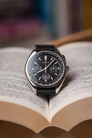 Bulova 96A225 Lunar Pilot Chronograph Watch