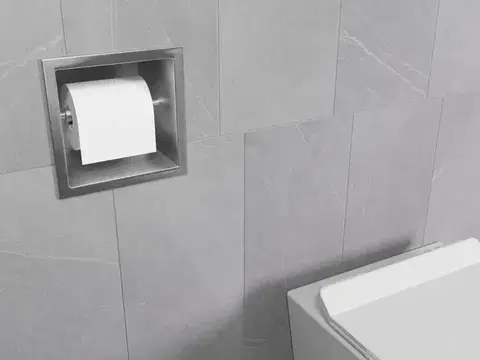 MEXEN X-Wall-P modul na toaletní papír, nerez 1913