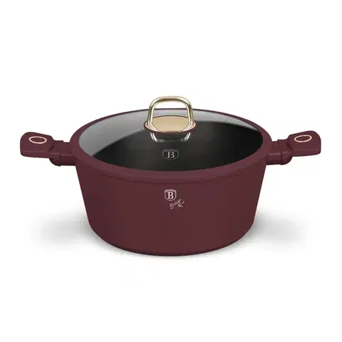 BERLINGER HAUS - Hrnec a skleněná poklice 28cm Leonardo