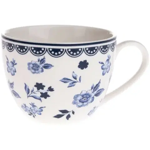 4dílná sada porcelánových šálků Floral, 90 ml