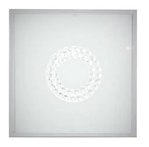 Stropní svítidlo plafond 29X29 16W LED 6500K saténový prsten LUX
