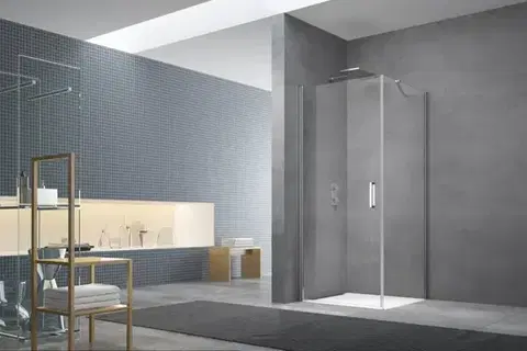 Sprchový kout obdélník 90x80 cm SAT Fusion SATFUD80S90 SATFUD80S90