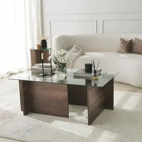 Konferenční stolek New Escape - Walnut