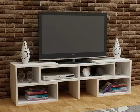 TV stolek Care - White