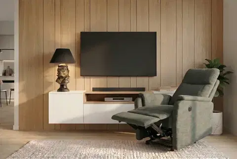 Polohovací TV křeslo KYKLOP Dekorhome