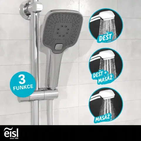 Eisl Sprchový set bez baterie EASY DELUXE, chrom DX12011 DX12011