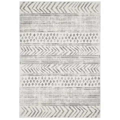Hanse Home, Kusový koberec Twin Supreme 103862 Biri Grey/Cream – na ven i na doma, 200x290, šedá, chodba / předsíň
