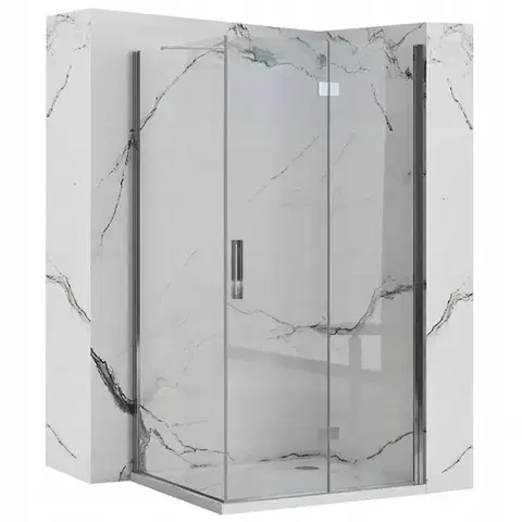 REA/S Sprchová kabina Molier Chrom 90x90 KPL-K0539
