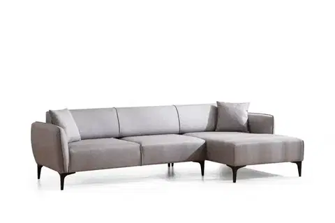 Rohová sedací souprava Belissimo Right - Grey