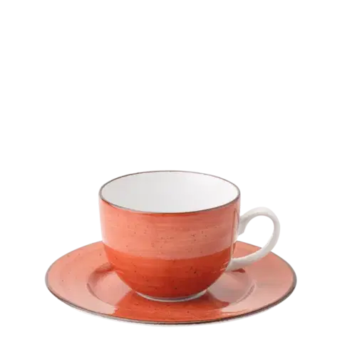 Kávový podšálek 16 cm červený – Hotel Inn Chic barevný - 492138