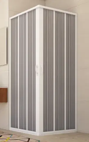 FORTE Sprchová zástěna FLEX GIOVE NEW Rozměr A 90, Rozměr B 90, Rozměr C 185, Typ otevírání   Zavírání do středu OLBBXF102001
