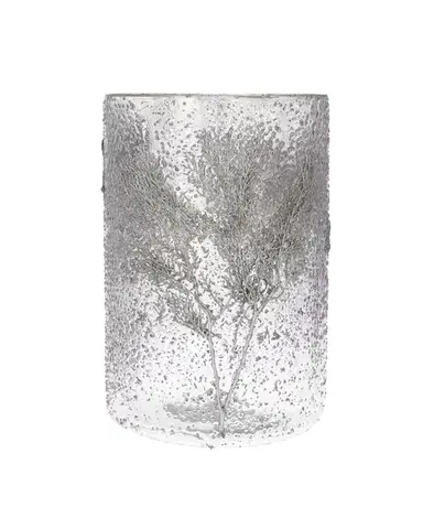 Svícen Twig II ⌀20cm silver