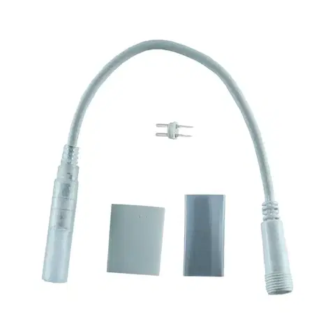 DecoLED Přípojka mezi světelnou hadicí a systémy EASY FIX 0,25m, bílý, samičí, IP67