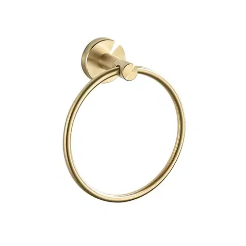 REA Koupelnový věšák Ring 6610 Modern Brush Gold REA-98012