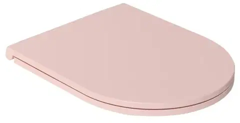 ISVEA INFINITY WC sedátko, SLIM, Soft Close, Easy Take, růžová Salmon 40KF0541I