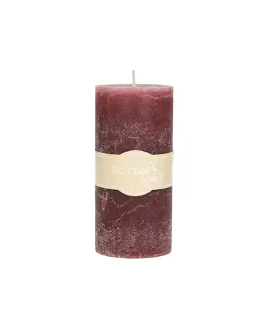 Svíčka Lea 15cm claret