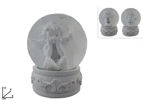 PROHOME - Sněžítko 8cm Anděl různé druhy