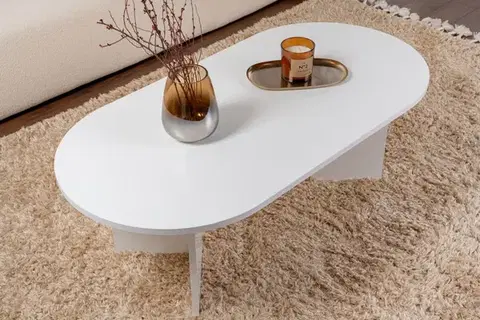 Konferenční stolek Sable - White