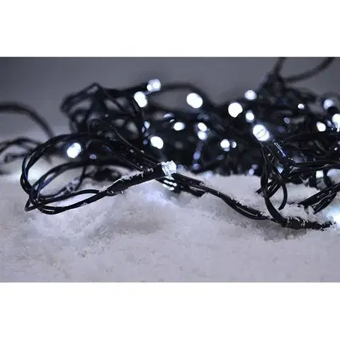 Solight Vánoční řetěz 200 LED studená bílá, 20 m, M