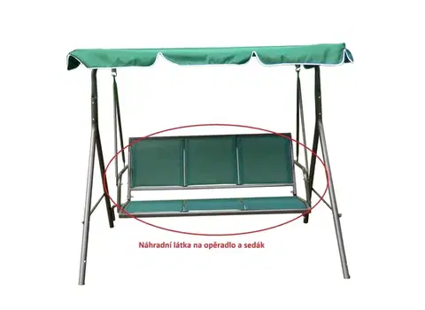 Látka na sedák k houpačce CONFORT ROJAPLAST