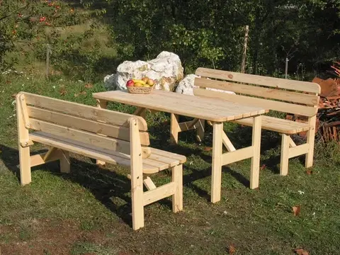 VIKING lavice - 150 cm 180 cm 200 cm ROJAPLAST