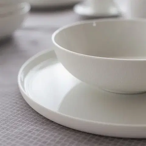 Sada talířů 12 ks — Fine Dining White - 493620