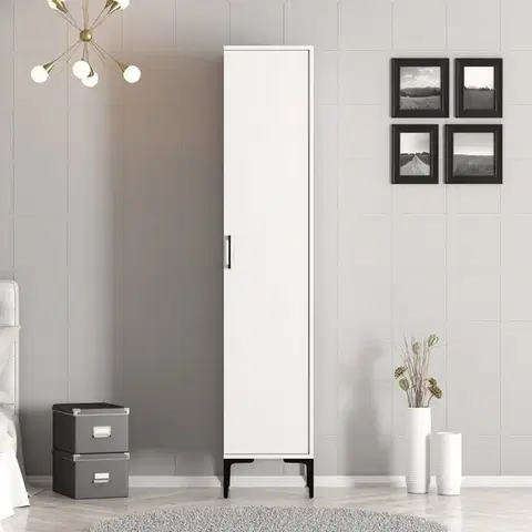 Šatní skříň Kumsal S - White
