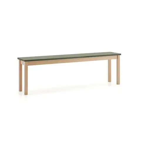 Lavice ZET, 1800x440 mm, tmavě zelená