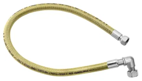 NOVASERVIS Plynová připojovací hadice s kolínkem 1/2" MM-1m WGK1000