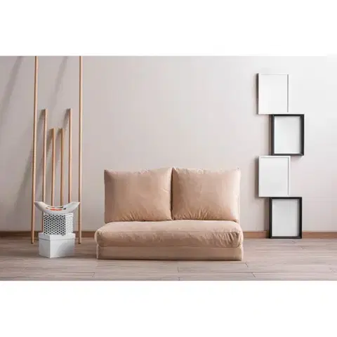 Dvoumístná rozkládací pohovka Taida - Cream
