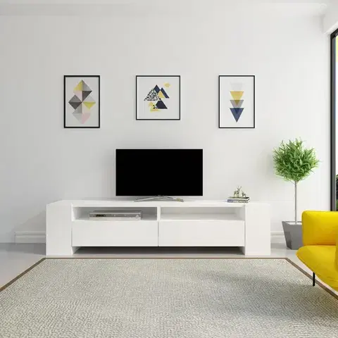 TV stolek Sosruko - White
