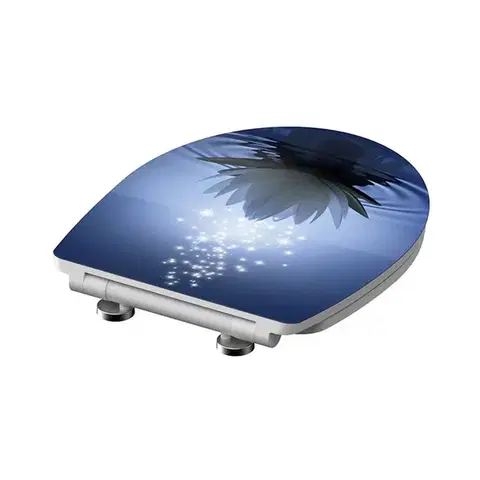 Eisl Duroplastové sedátko se zpomalovacím mechanismem HG SOFT-CLOSE WATER LILY 82582