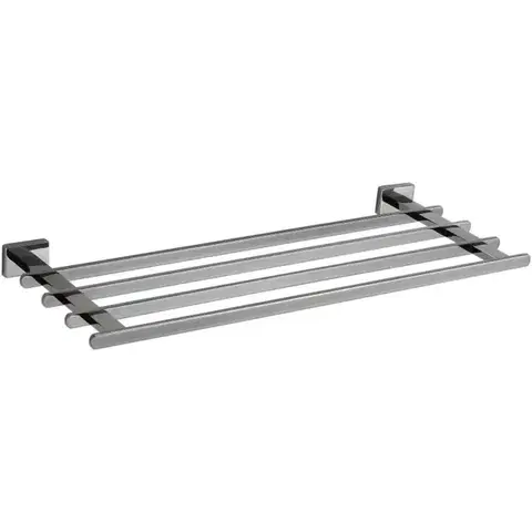 MEXEN Arno polička na ručník, black chrome 7020720-73