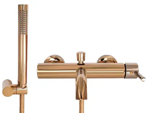REA Vanová nástěnná baterie LUNGO Copper REA-B7987