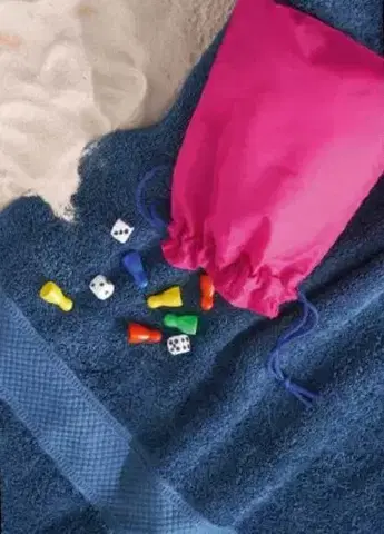 Plážová taška + hry + doplňky
