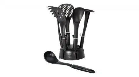 BERLINGER HAUS - Náčiní kuchyňské sada 7dílná Black Silver