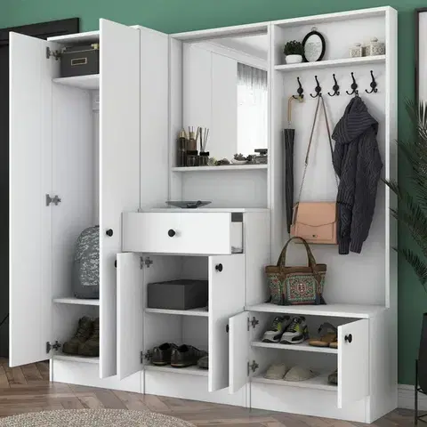 Předsíňová sestava Mio White II