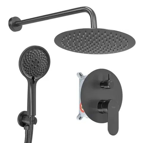 REA Podomítková sprchová sada Drop Titan + BOX REA-P9661