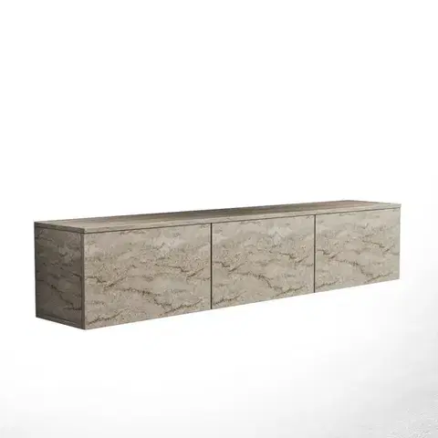 Televizní stolek Neon Illuminated Travertine