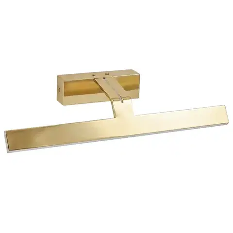 REA Koupelnové nástěnné LED svítidlo SWE004-1W 43cm GOLD OSW-20103
