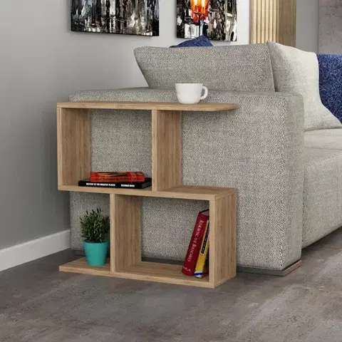 Odkládací stolek / Příruční stolek Mania - Oak