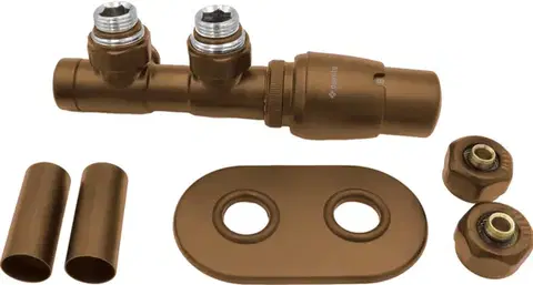 DEANTE Matte brown ventil termostatický, pro koupelnové topení pravý; AGI_CZP1